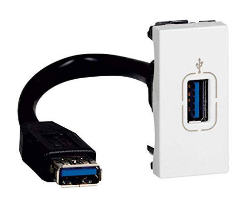 Legrand Mosaic USB-stopcontact wit 078746