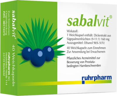 Ruhrpharm AG SABALVIT Kapseln 40 St 00173373