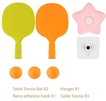 Uplifted Trends Childrens Parent Child Hanging Table Tennis Trainer Indoor Practice Sensory Toy For Kids Fun Birthday Gift pink