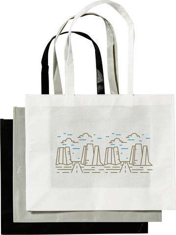 Pixartprinting Bolsas de TNT Plastificadas con Asas