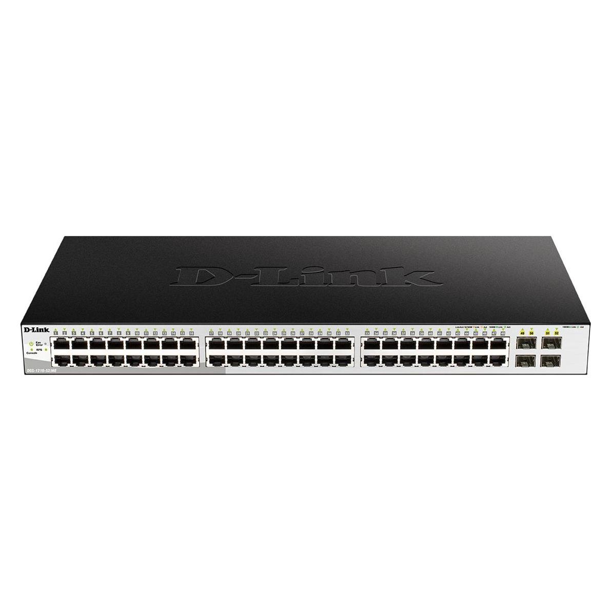 D-Link 52Port L2 Gigabit Smart Managed Switch (52 Ports) (DGS-1210-52/ME/E)