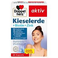 DOPPELHERZ Kieselerde+Biotin+Zink Kapseln 57 g
