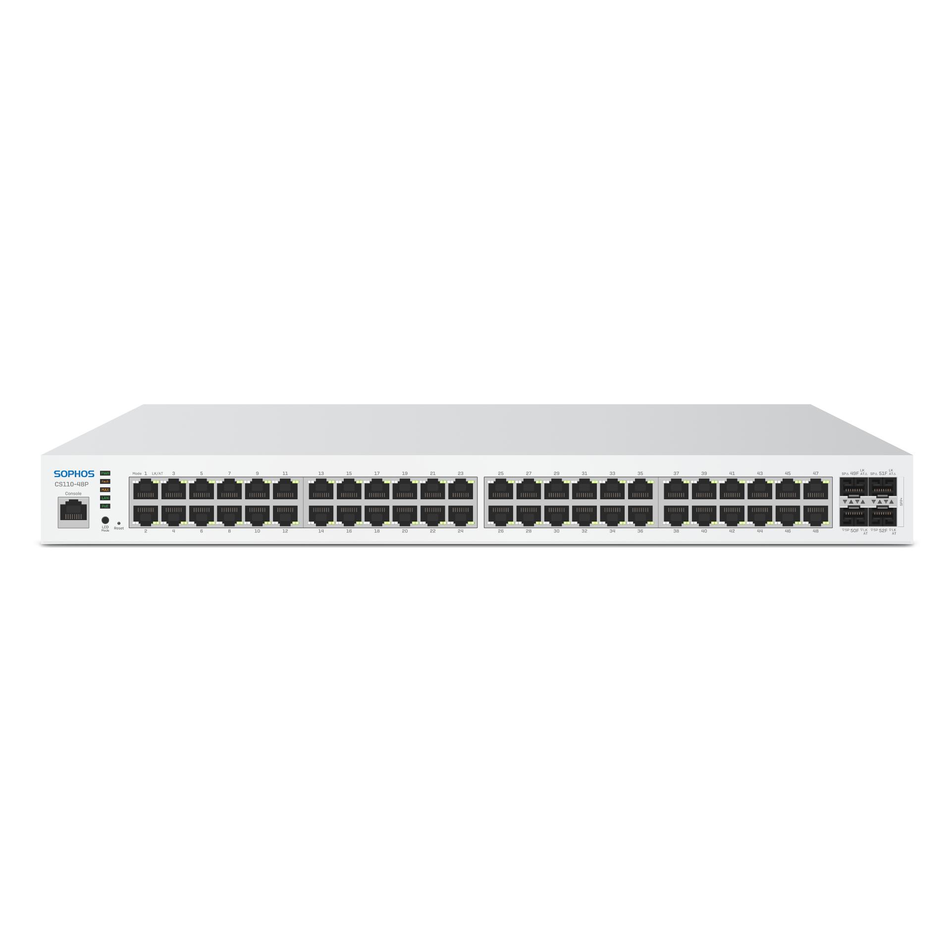 Sophos cs110-48p switch - 48 port with poe - eu power cord (48 Ports) (C14BTCHEU)