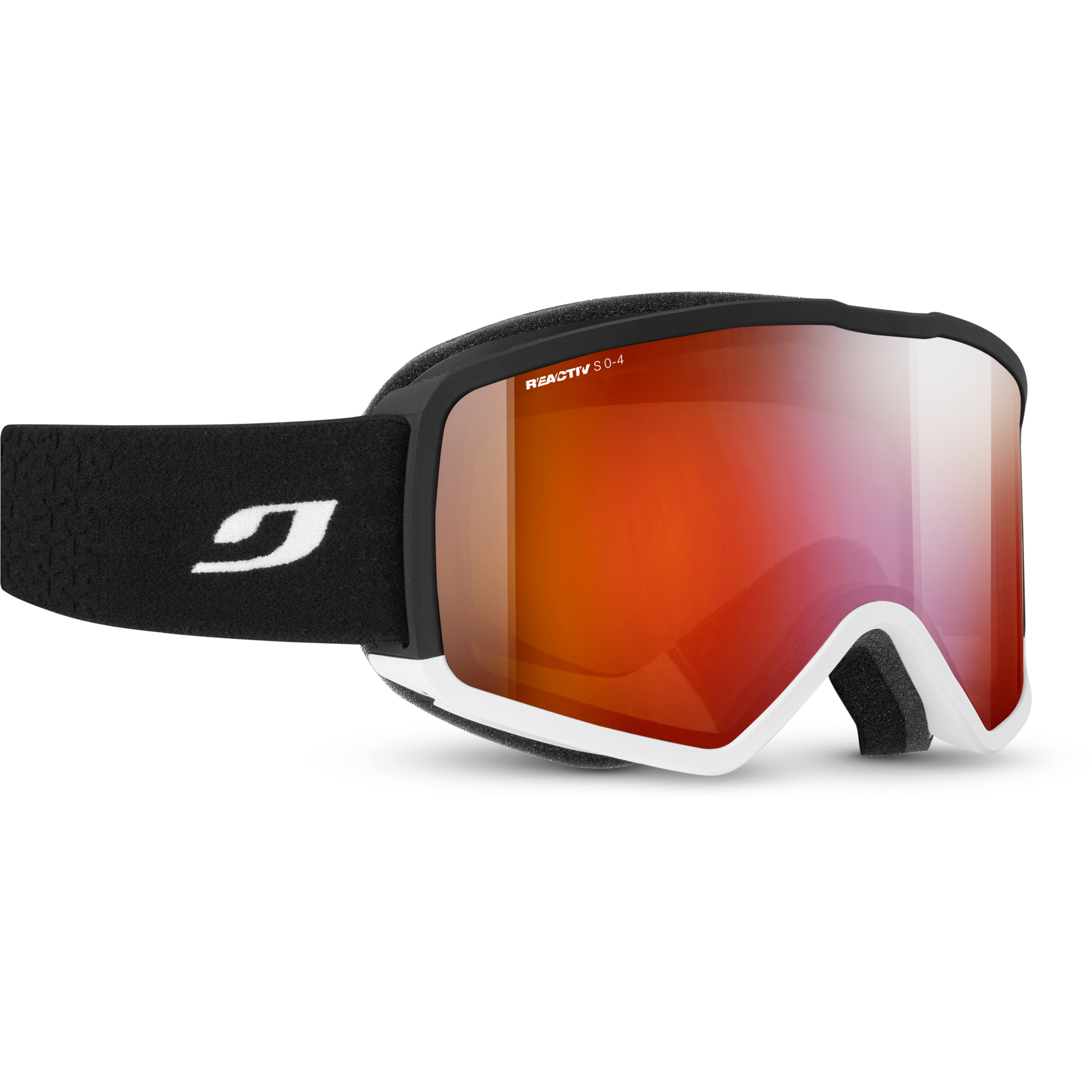 Julbo Banger Reactiv 0-4 High Contrast Skibrille Skibrillen schwarz-weiß hell Größe L Freeride | Skifahren | Skitour