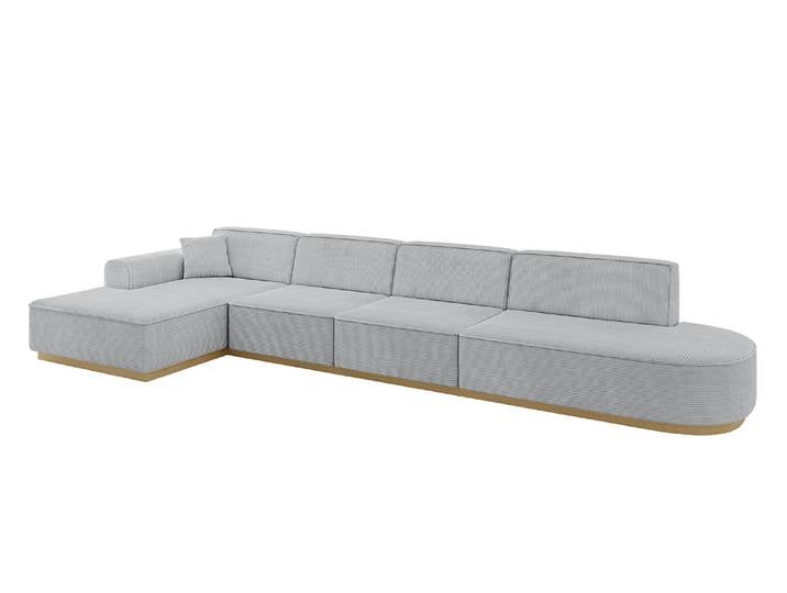 Ecksofa IREA-L3-v2 Grau - Poso 110
