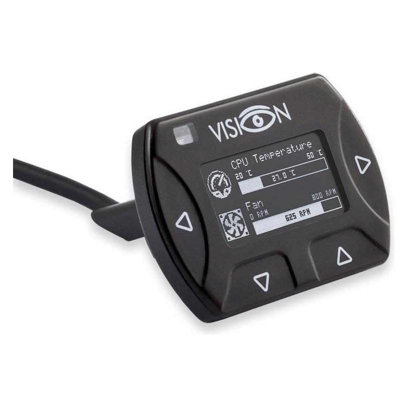 Aqua Computer VISION Touch mit ext. USB-Kabel, IR, Temp.-Messung (53232)