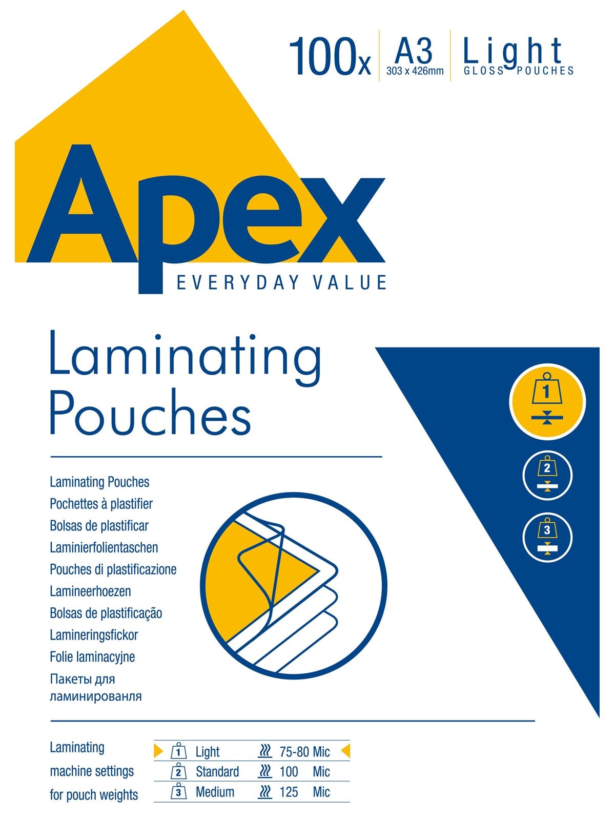 Fellowes APEX Light