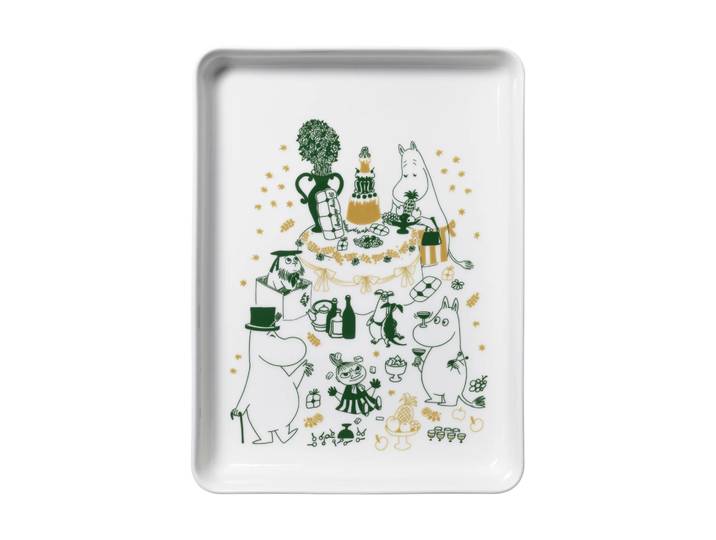Moomin Arabia Kärleksgåva assiette Moomin 24x32 cm