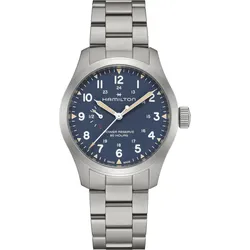 Hamilton Khaki Field Mechanical Power Reserve 40mm H69509140 - blau,silber - 40mm