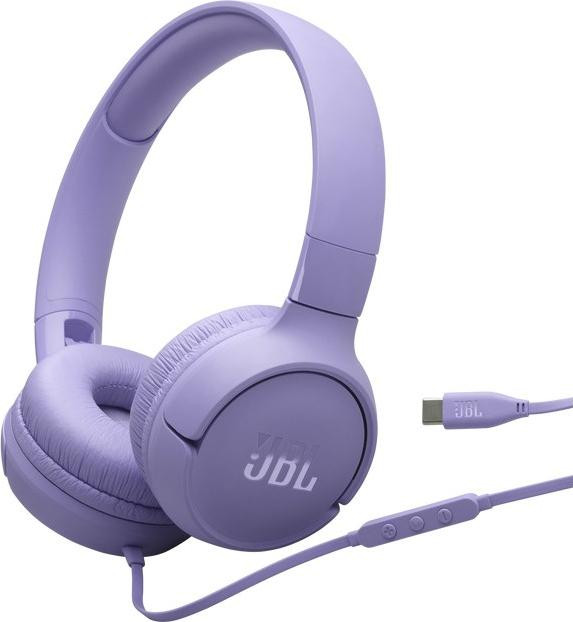 JBL Tune 520C Koptelefoon - Paars - USB-C