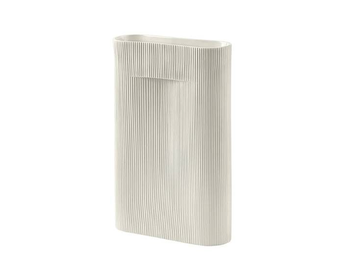 Muuto - Ridge Bodenvase H 48,5 cm, off-white
