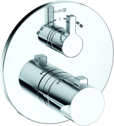 Kludi Nova Fonte Wannenthermostat 208100515 Unterputz Armatur, chrom