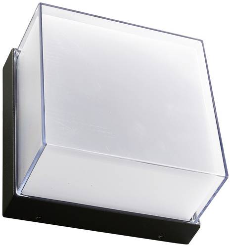 Heitronic Quadrula 501329 Wandleuchte, Deckenleuchte 10W LED Anthrazit