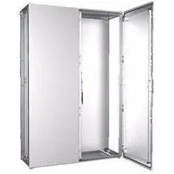 Rittal VX 8456.000 Freistehendes Gestell Grau (19 Zoll Rack), Serverschrank, Grau