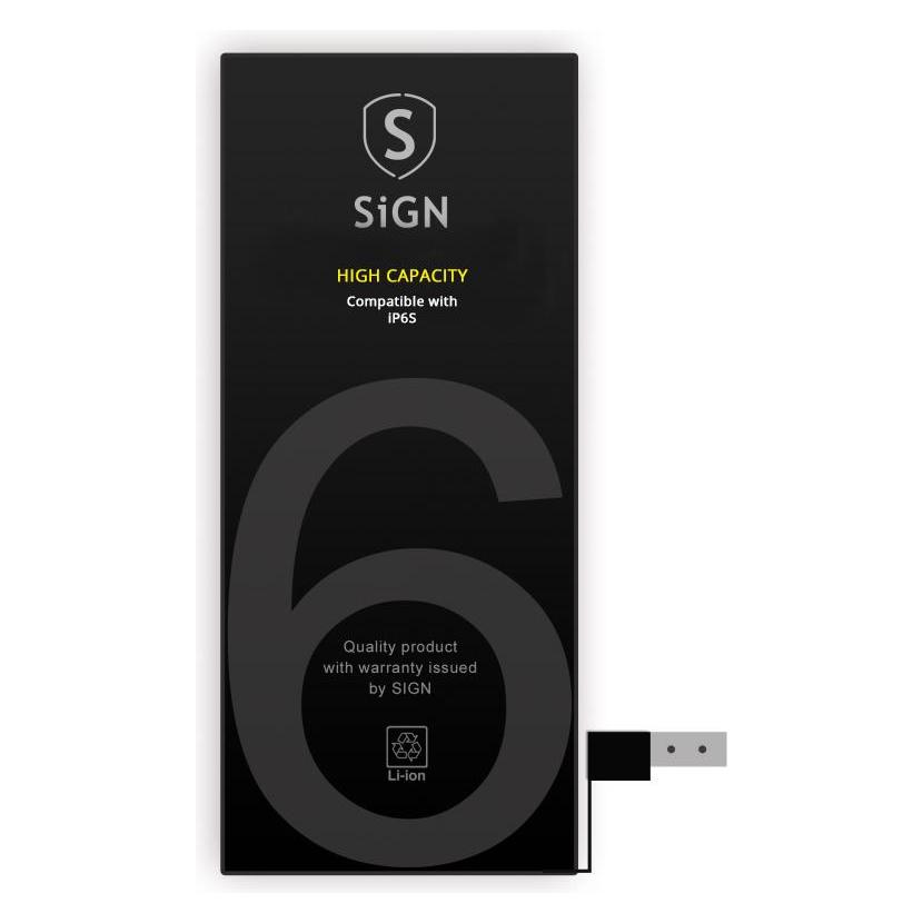 SIGN iPhone 6s High Capacity Battery - 2200mAh (I6SHC-BATT)