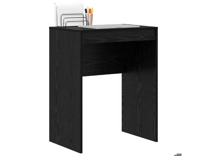 Bureau Noir CLOUD Table à écrire Pour 1 personne Chêne noir 60x40x76 cm BBB907