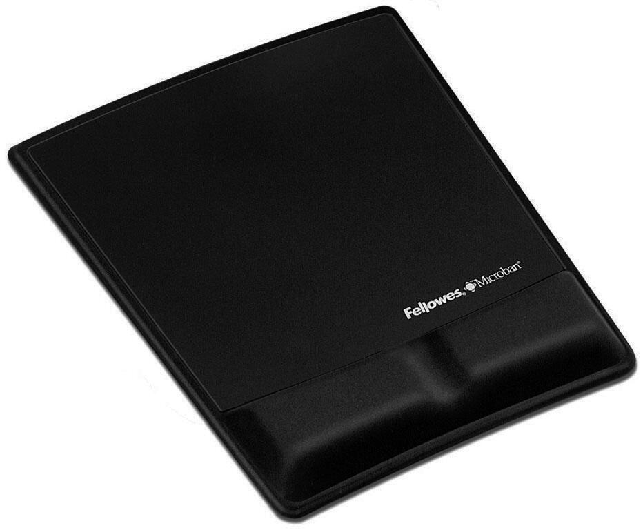 Fellowes Mousepad mit Handgelenkauflage schwarz 9181201