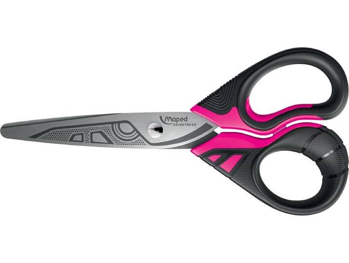 Maped schaar 13 cm Sensoft fluo