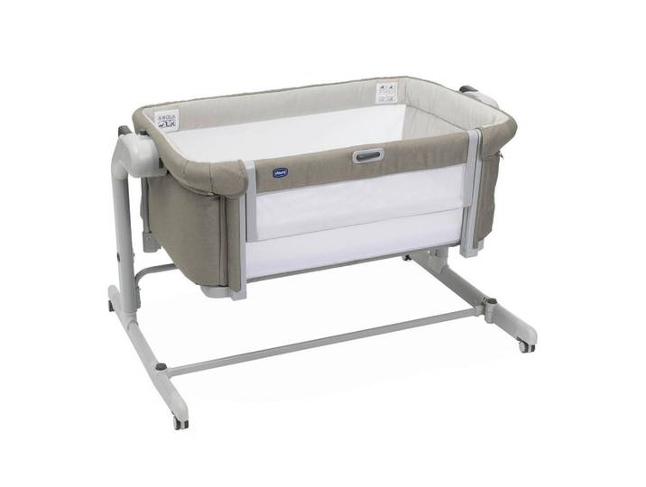 Chicco Beistellbett Next2Me Magic Evo, Taupe, 99x73.5x64 cm, Babymöbel & Kindermöbel, Babyzimmer, Babybetten, Beistellbetten
