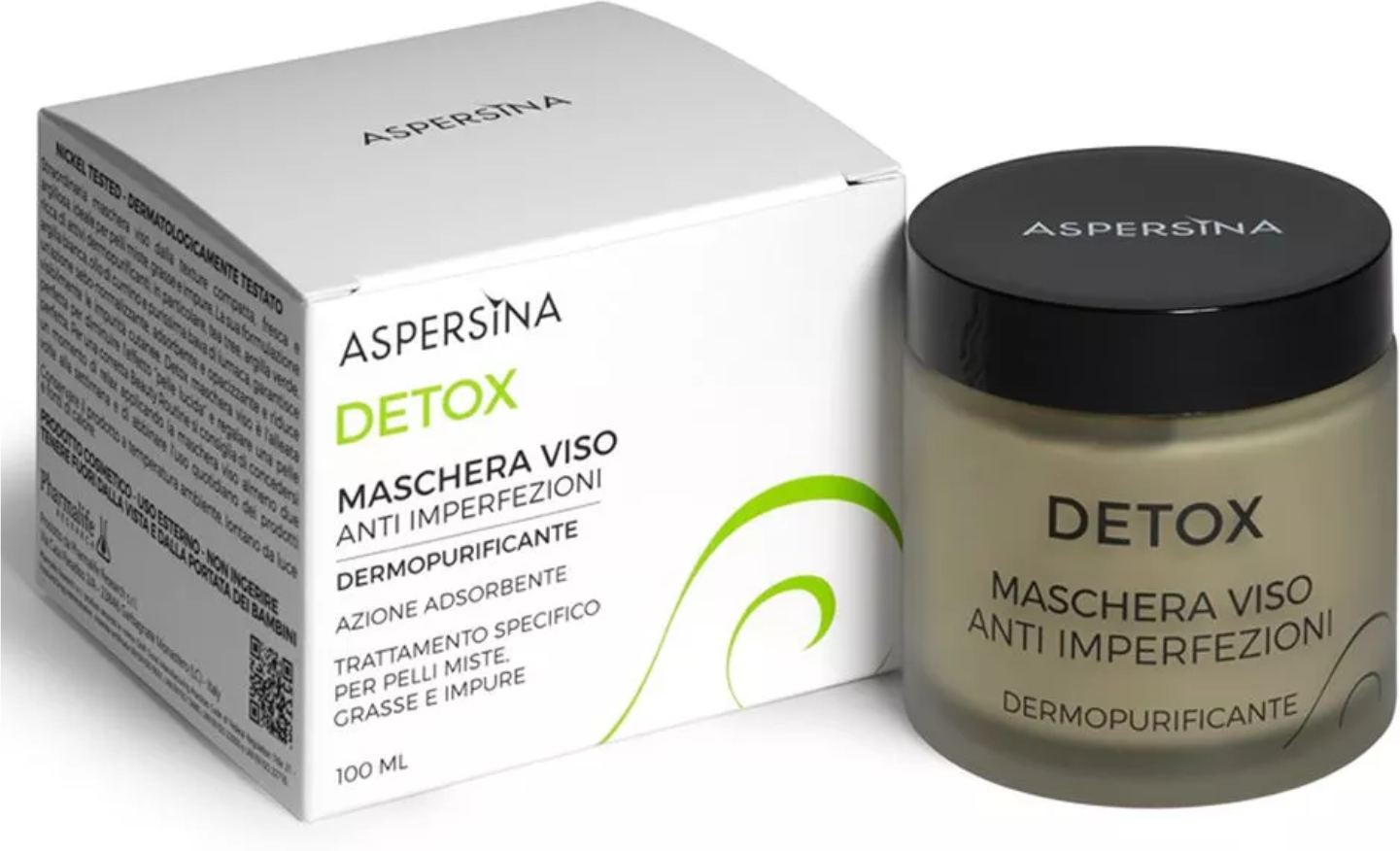 PHARMALIFE Detox - Maschera Viso Anti Imperfezioni 100 Ml 