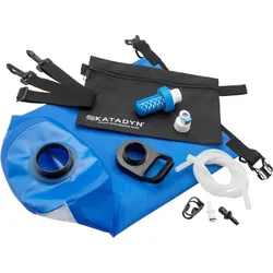 Katadyn BeFree Gravity Filter Wasserbeutel mit Filtersystem und Auslassschlauch 10 Liter
