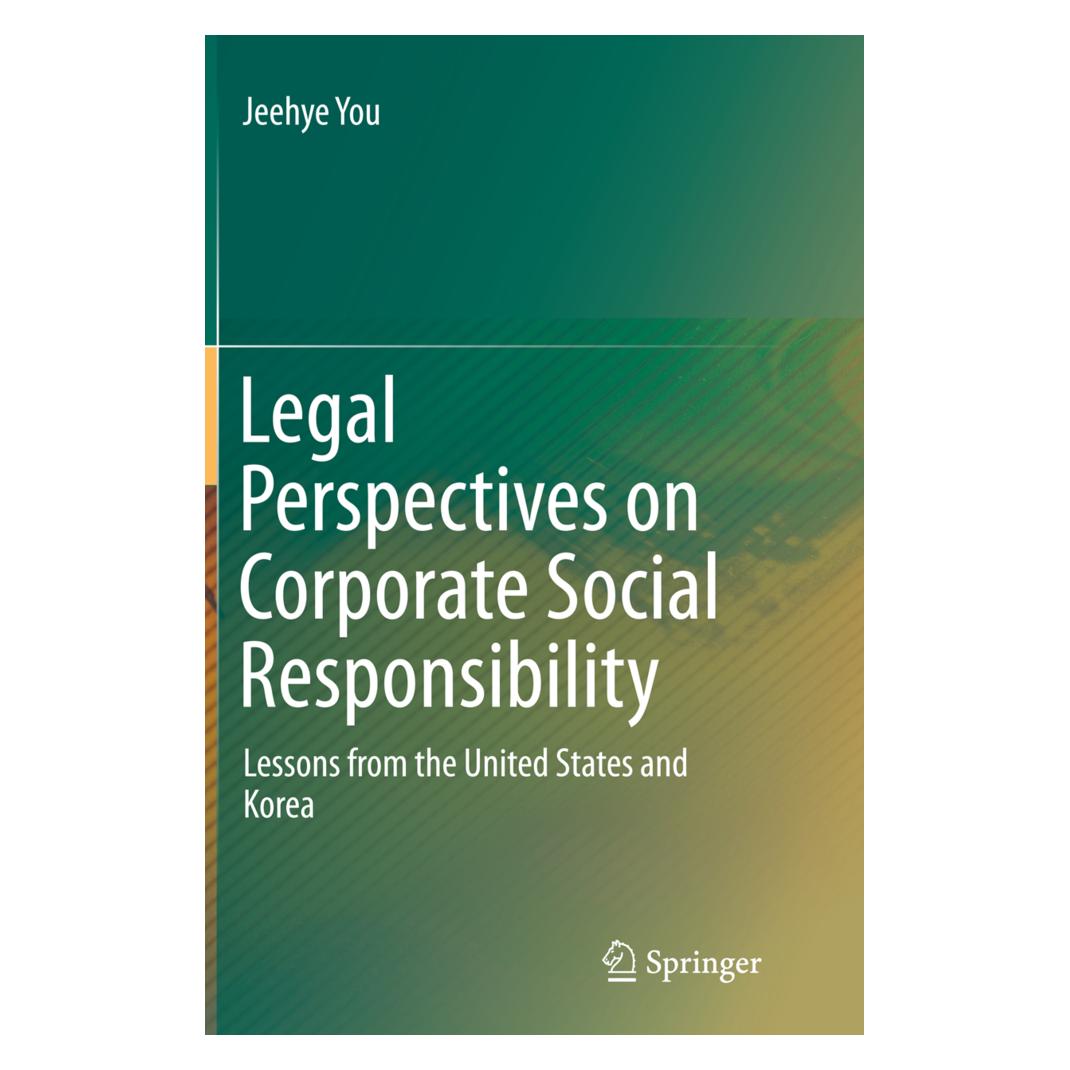 Springer Legal Perspectives on Corporate Social Responsibility (Englisch, Softcover, Jeehye You) (55966084)