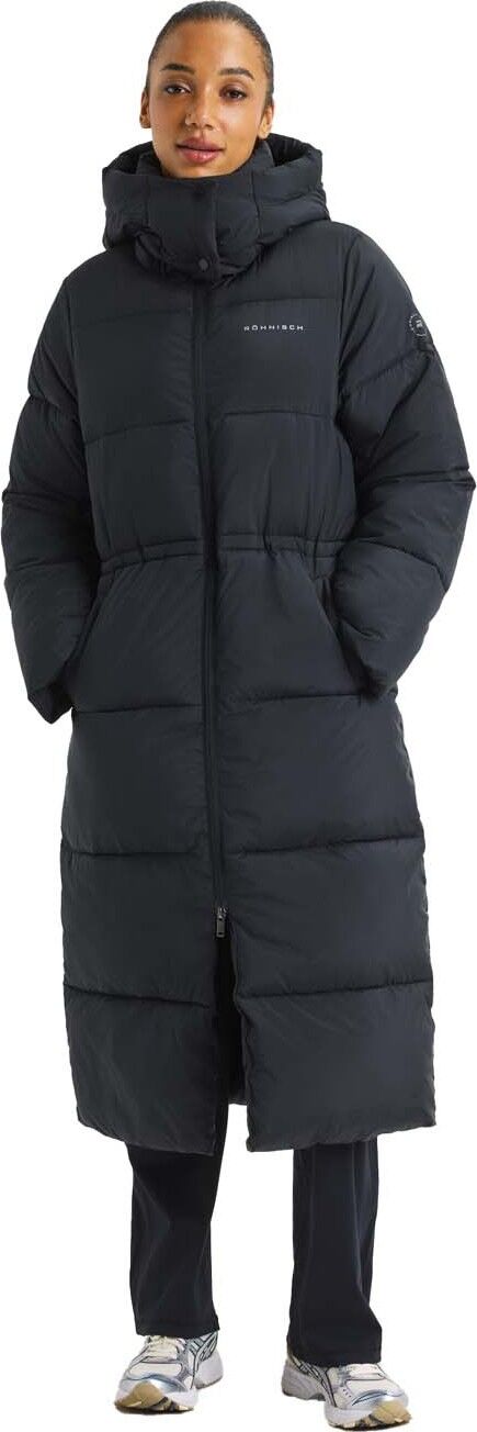 Röhnisch Women's Pebble Hood Coat Black, S