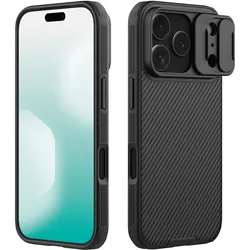 Nillkin CamShield Pro (Apple iPhone 17 Pro Max), Smartphone Hülle, Schwarz