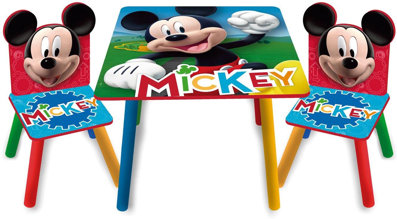 Kindersitzgruppe "Mickey Mehrfarbig", Kinder, bunt (mehrfarbig), Sitzmöbel-Sets Kindersitzgruppe mehrfarbig Einheitsgröße