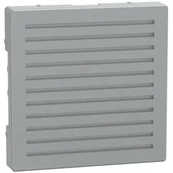 Merten MEG4450-0460 Zentralplatte für akustischen Signalgeber, aluminium, System M MEG44500460