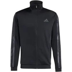 adidas 3-Streifen Regular Fit Camouflage Trainingsjacke Herren KH2746 - black/multicolor L