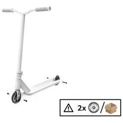 BERG Radsatz für »Proxus X1« Stuntroller, Neochrome/Black