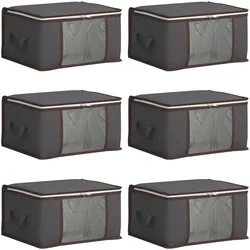vidaXL, Aufbewahrungsbox, Moderne Aufbewahrung (6x, 43 x 34 x 23 cm)