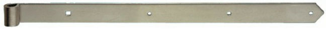 POLLMANN Charnière de portail extrémité pointue pour axe 16 mm, 600 mm acier inoxydable V2A, inox (2263206)