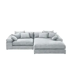 smart Ecksofa  Lianea ¦ grau ¦ Maße (cm): B: 291 H: 86 T: 208.0