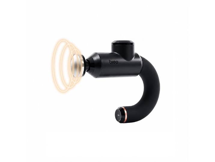 Breo Sport-M0500 verwarmend massagepistool, diepteweefsel-percussiemassageapparaat voor het herstel van spieren, ergonomisch ontwerp, USB-C-opladen