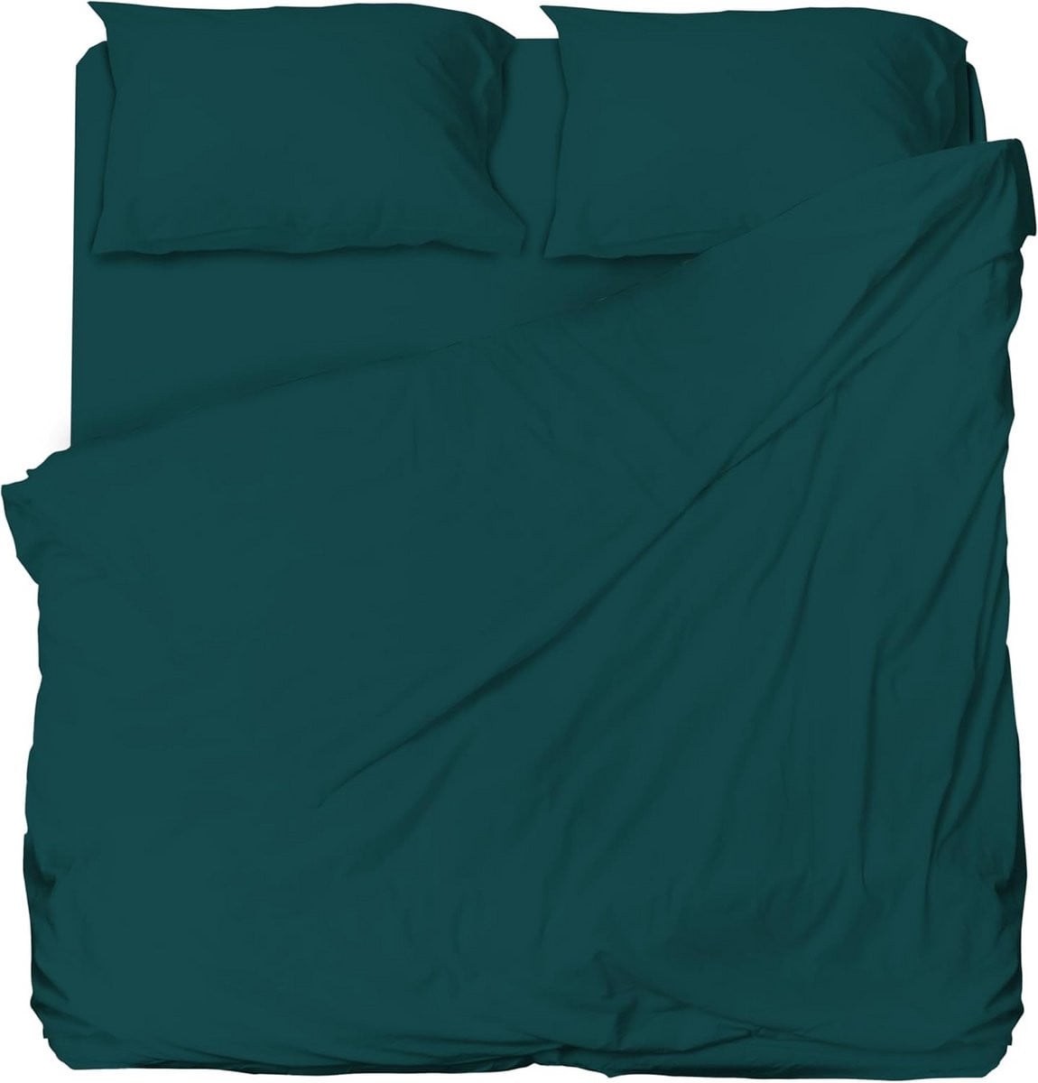 Luxe Beddengoed Set voor Tweepersoonsbed - Zacht Microvezel Dekbedovertrek en Hoeslaken Set