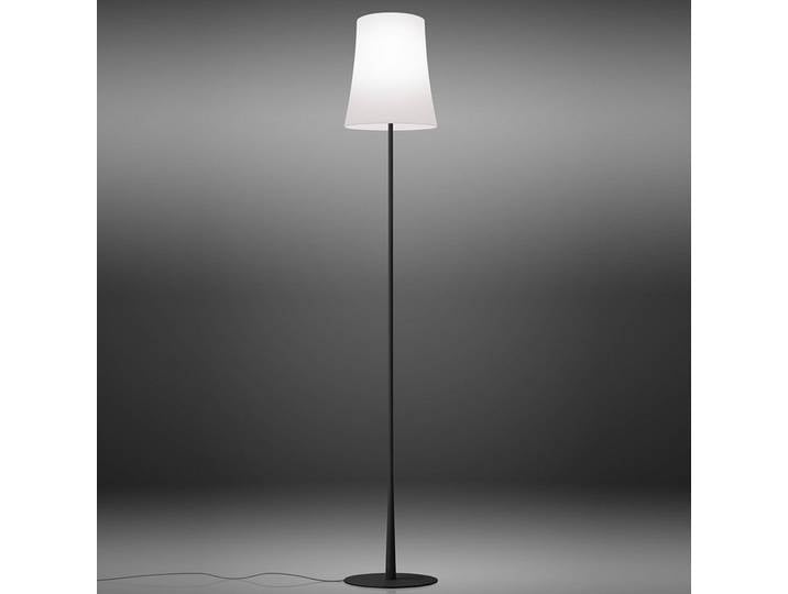 Birdie Easy Reading Lampadaire Black - Foscarini - Salon / séjour - Design - Métal - Avec abat-jour