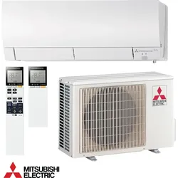 Mitsubishi Electric MSZ-FH25VE + MUZ-FH25VEHZ Inverter-Klimaanlage 9 000 BTU – A+++, Plasma Quad
