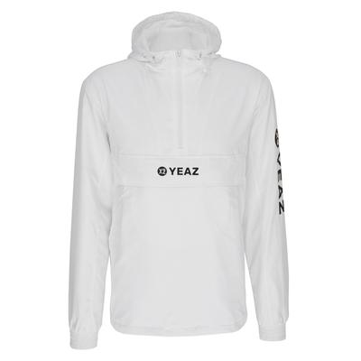 Windbreaker YEAZ "Windbreaker Mountain Peak CHASER", Herren, Gr. XXL, weiß, Obermaterial: 100% Polyester PES., Jacken Windbreaker
