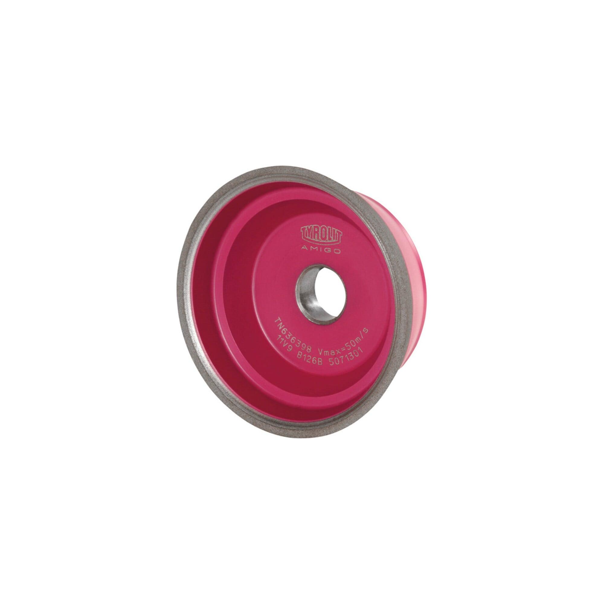 TYROLIT CBN-Topf-Schleifscheibe DxTxH (mm), 75x30x20, Typ: B126 (640777)