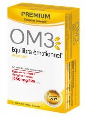 Om3 Équilibre Émotionnel Formule Premium - 45 Capsules - Boîte 45 capsules