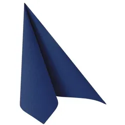 Papstar 50er-Pack Servietten »Royal Collection« blau, 40x40 cm