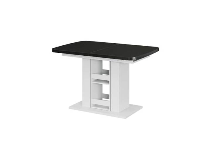 Vicco Esstisch Fenaro , Schwarz/Weiß 120-160 x 80 cm ausziehbar mit Synchronauszug für variable Tischlänge