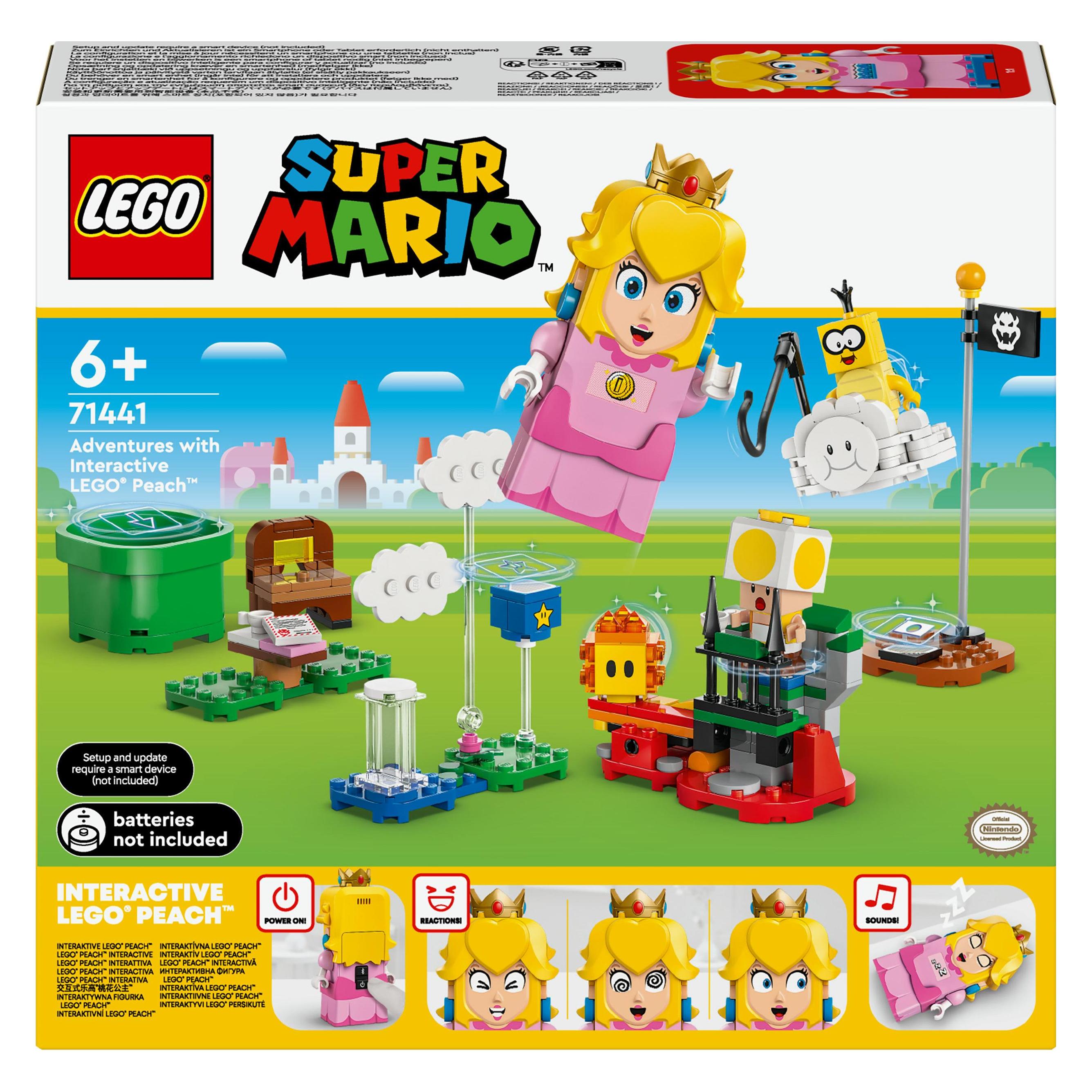 LEGO Abenteuer mit der interaktiven Peach (LEGO Super Mario) (71441)