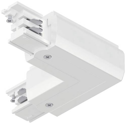 Paulmann 91373 ProRail3 L-Connect Erde Hochvolt-Schienensystem-Komponente L-Verbinder ProRail3 Weiß