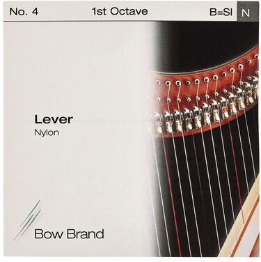 Bow Brand Lever 1st B Nylon String No.4