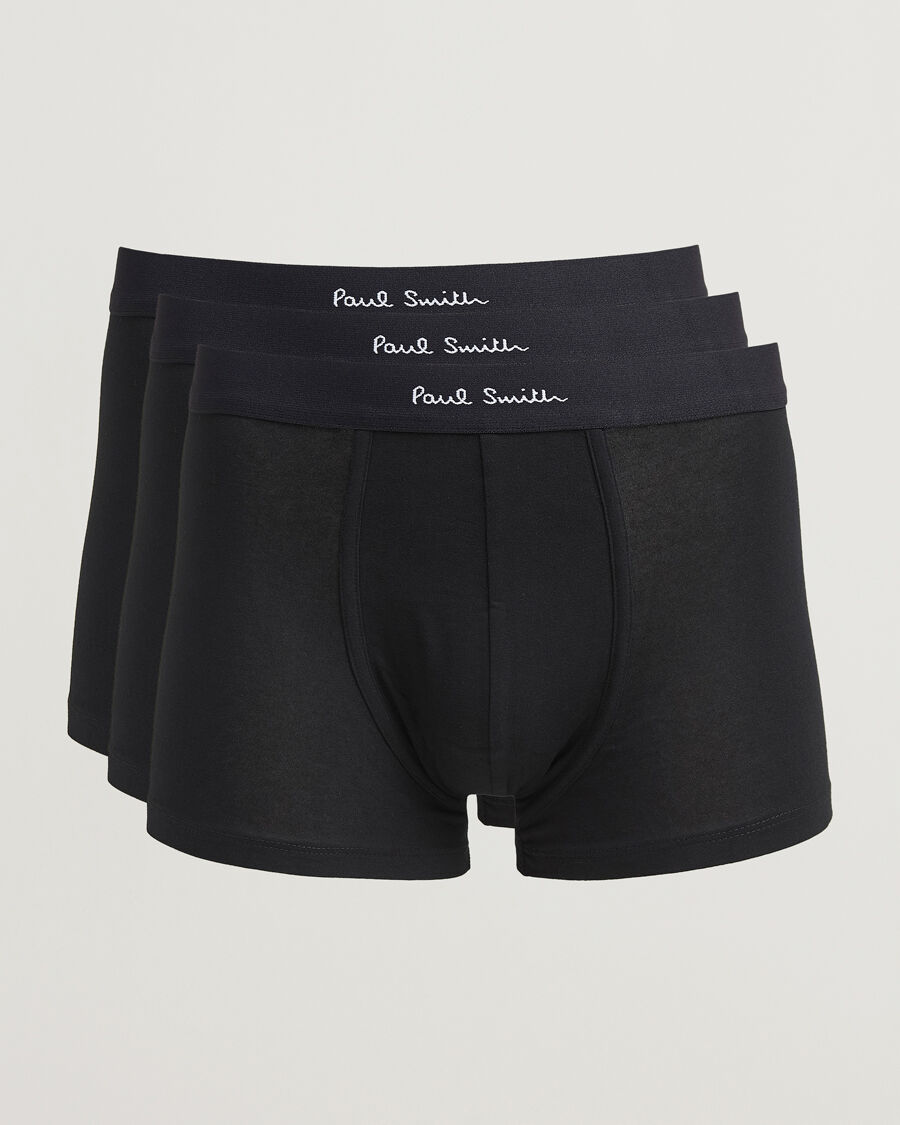 Paul Smith 3-Pack Trunk Black men L Sort