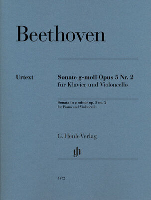 Henle Verlag Beethoven Cellosonate op.5/2