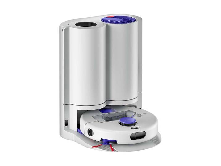 Dyson r2 nurovi wash+dry Saugroboter Silber/ Violett-Blau